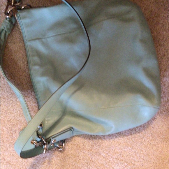 Coach leather purse